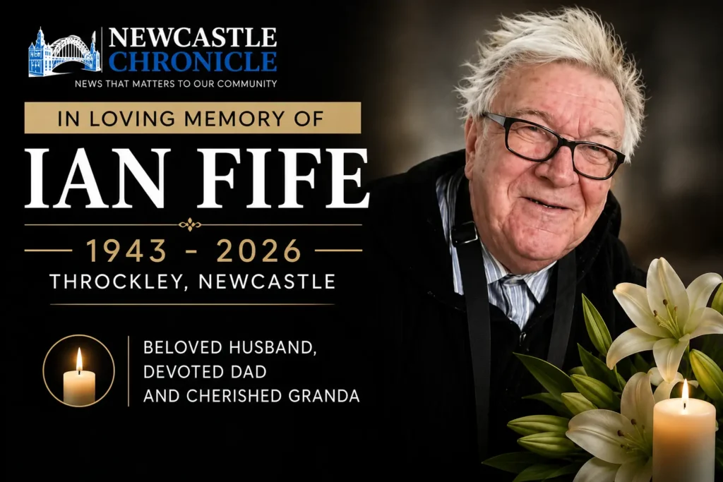Latest death notice of Newcastle