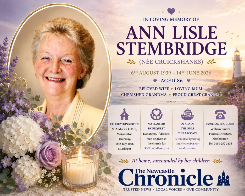 Ann Stembridge obituary of Newcastle
